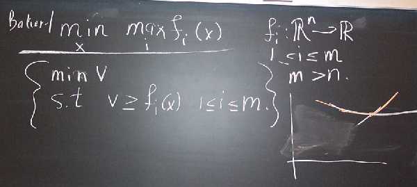 Baker - 1: Nonlinear mini-max